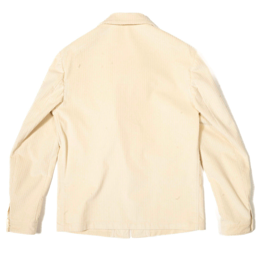 Neapolitan Hand Tailored Off White Utility Jacket, 50