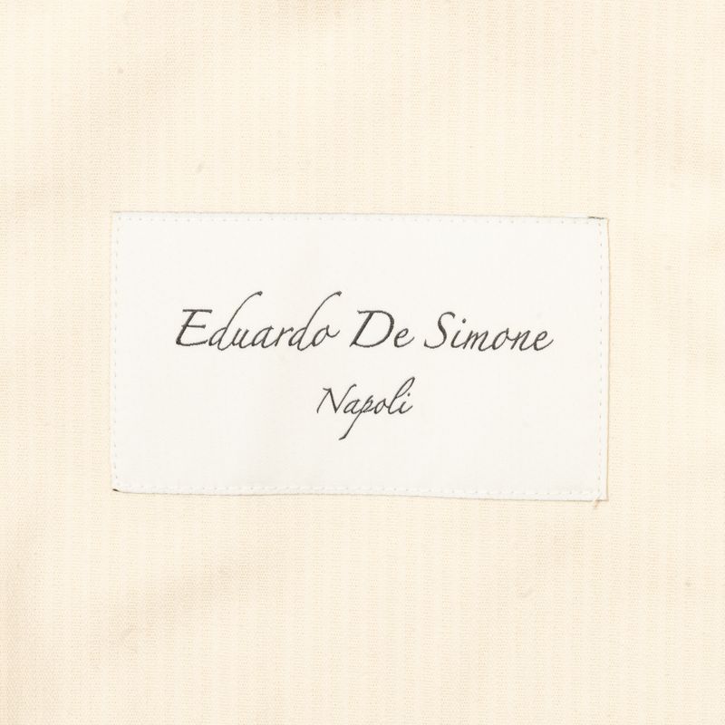 Neapolitan Hand Tailored Off White Utility Jacket, 50