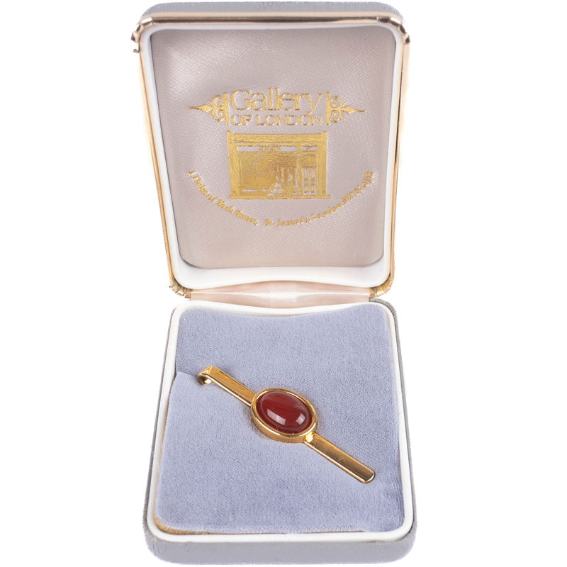 Red and Gold Tie Clip