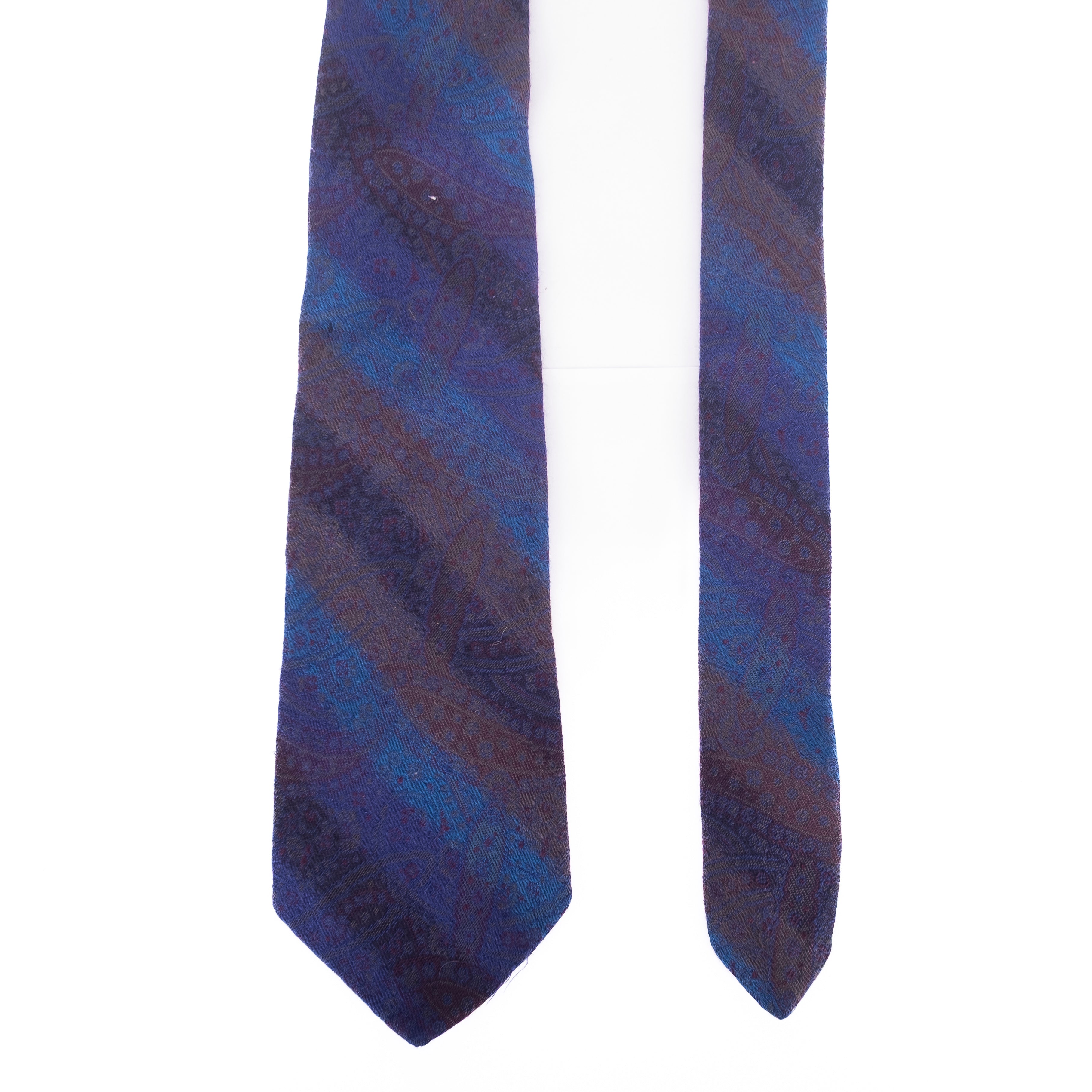 Purple and Blue Striped Tie