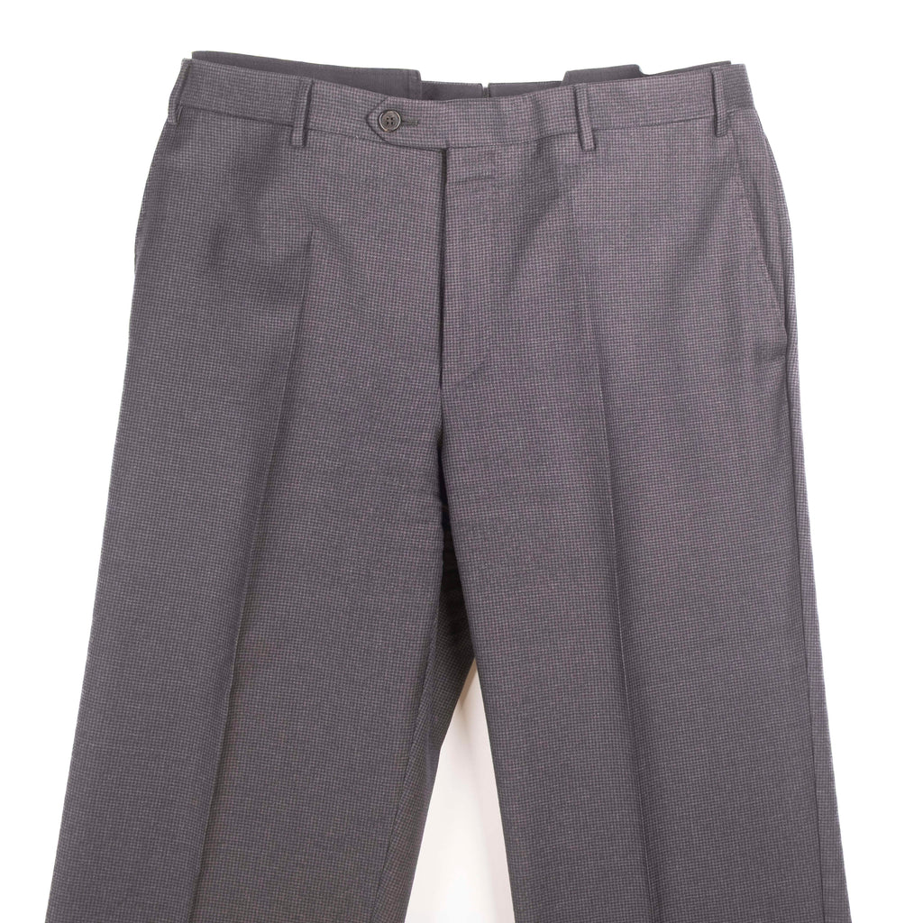 Grey Mini Houndstooth Business Suit