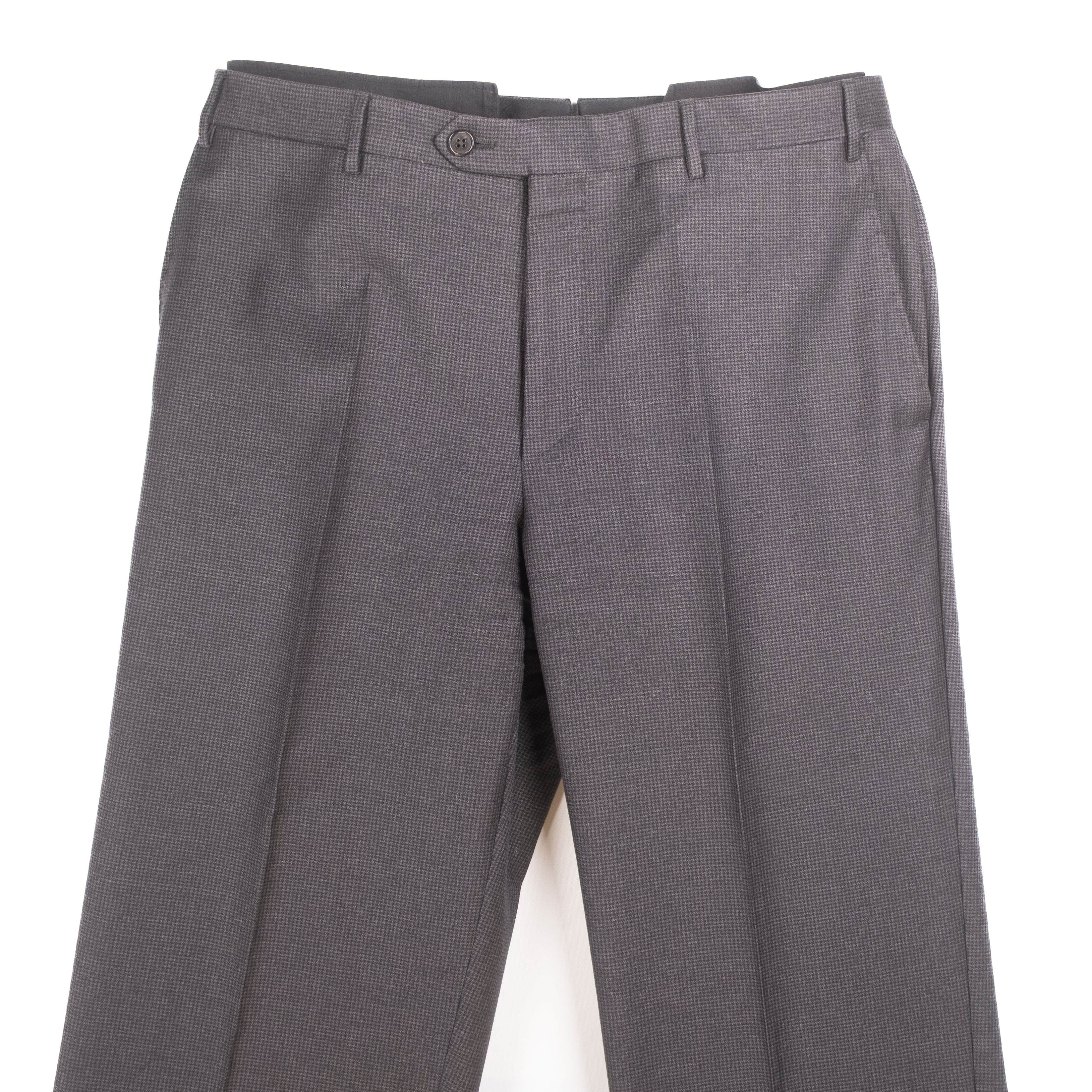 Grey Mini Houndstooth Business Suit