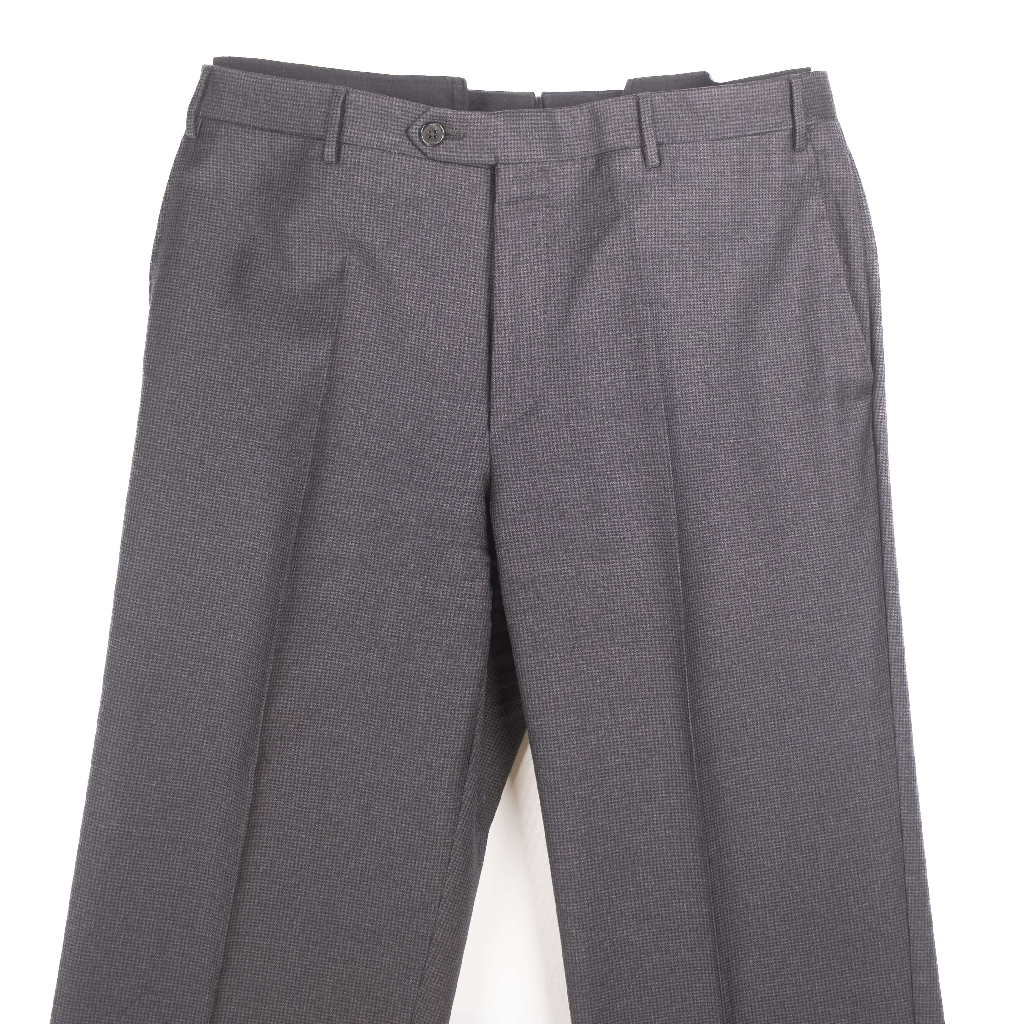 Grey Mini Houndstooth Business Suit