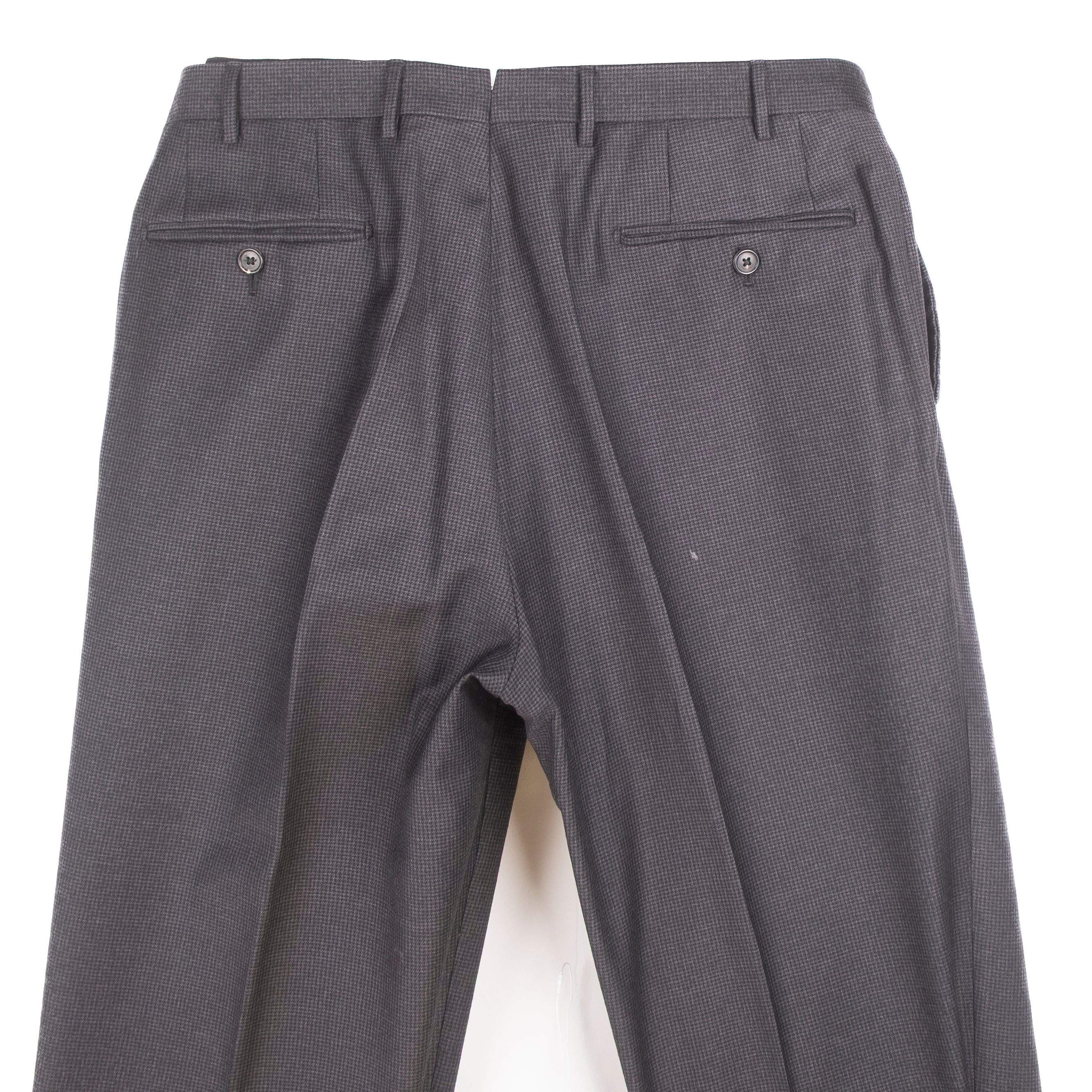 Grey Mini Houndstooth Business Suit