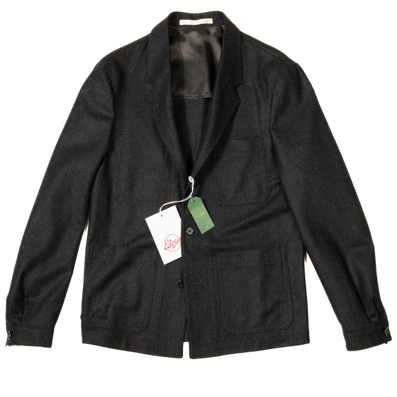 Est Retail Price 10 000 SEK - Eduardo de Simone Grey Utility Jacket