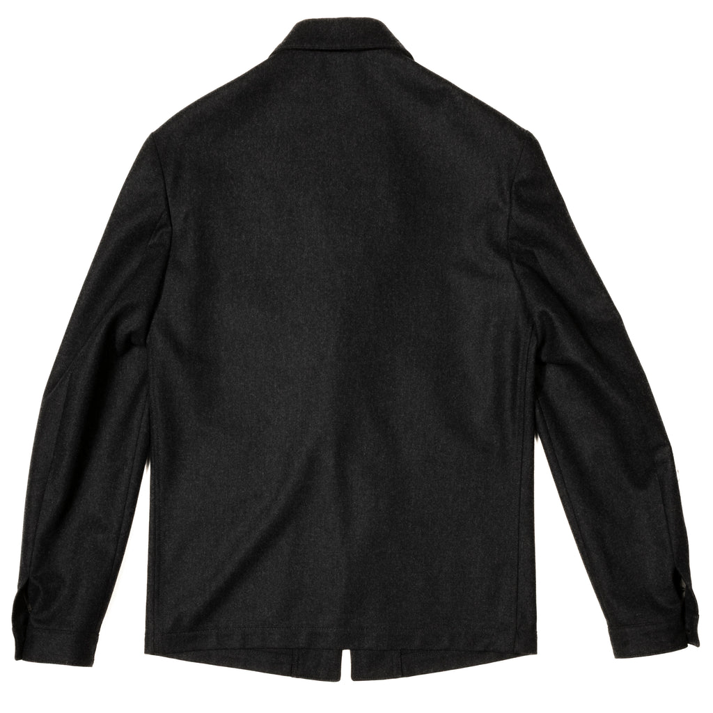 Neapolitan Hand Tailored Grey Utility Jacket