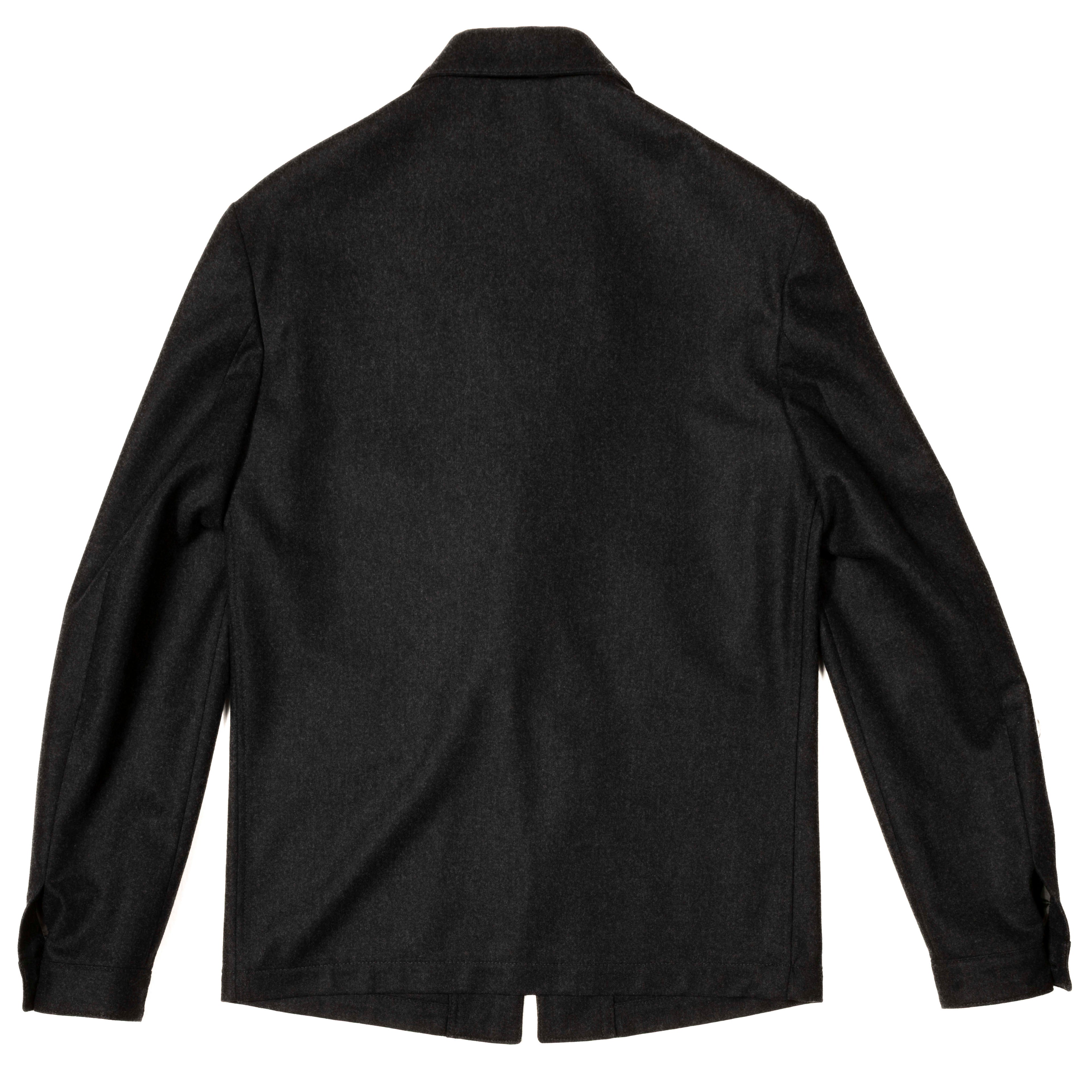 Neapolitan Hand Tailored Grey Utility Jacket