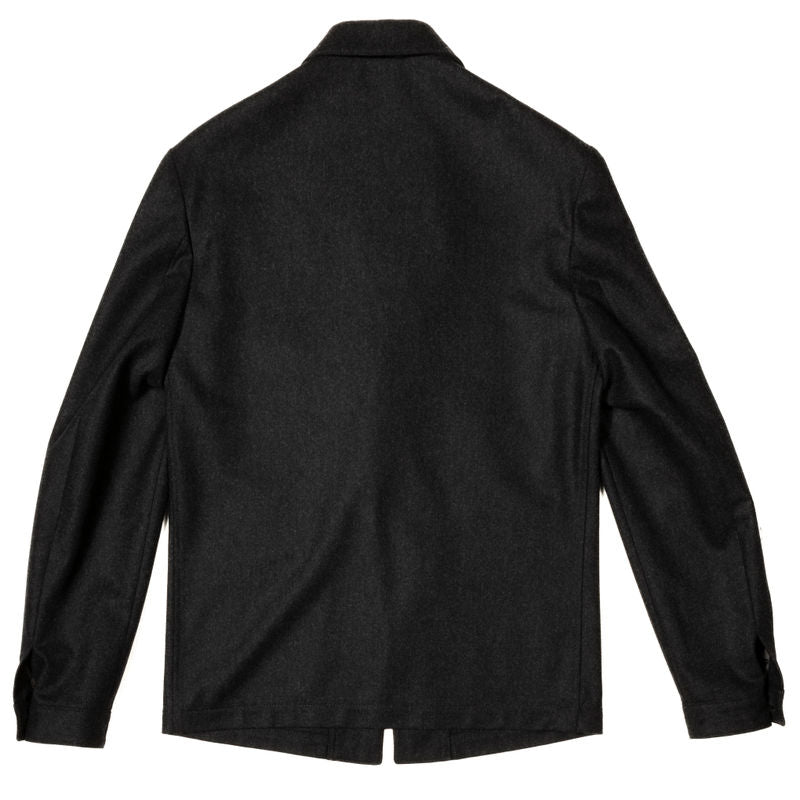 Neapolitan Hand Tailored Grey Utility Jacket