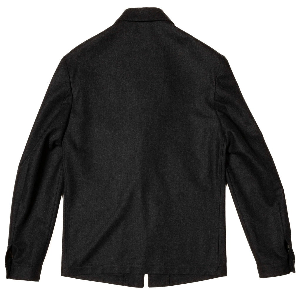 Neapolitan Hand Tailored Grey Utility Jacket