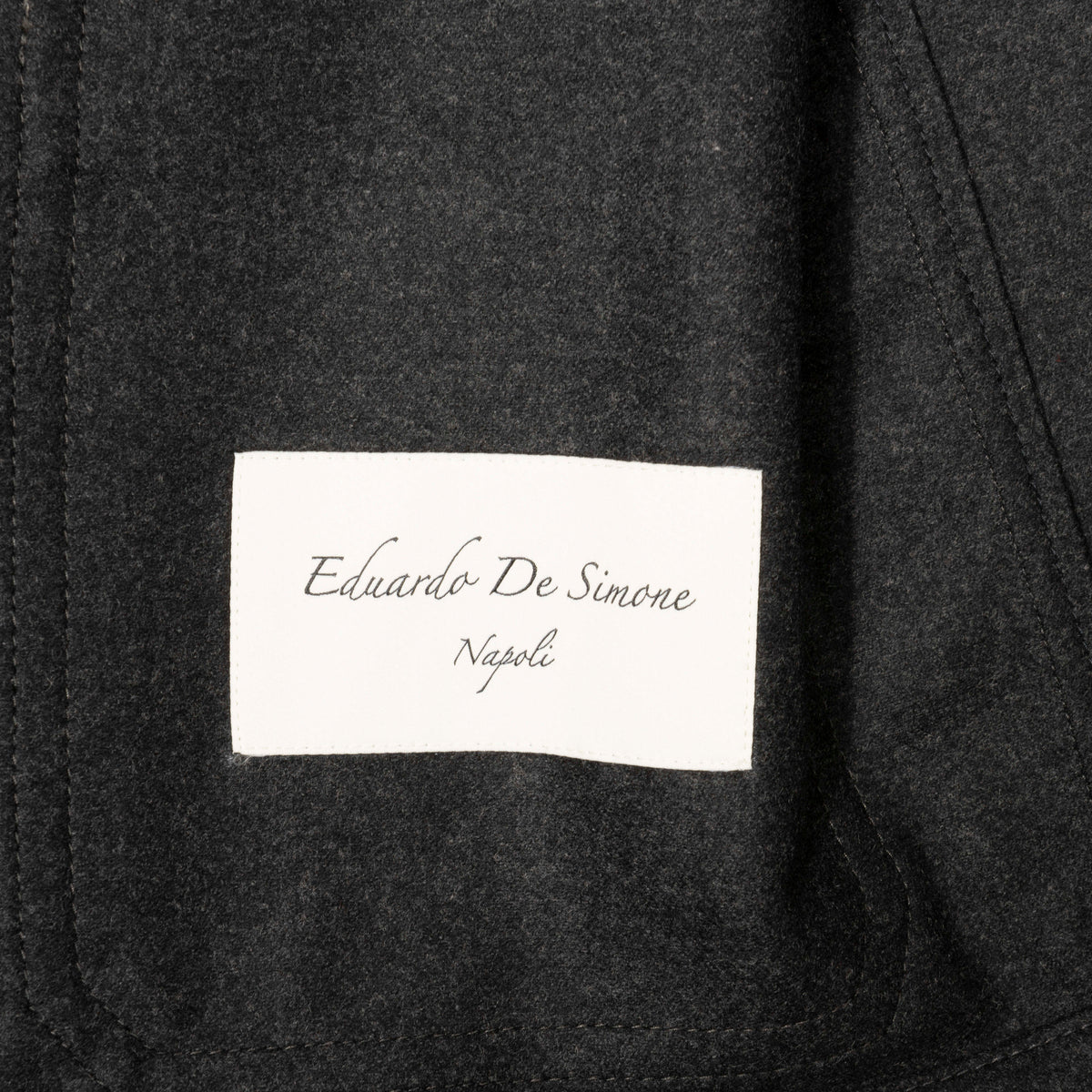 Neapolitan Hand Tailored Grey Utility Jacket
