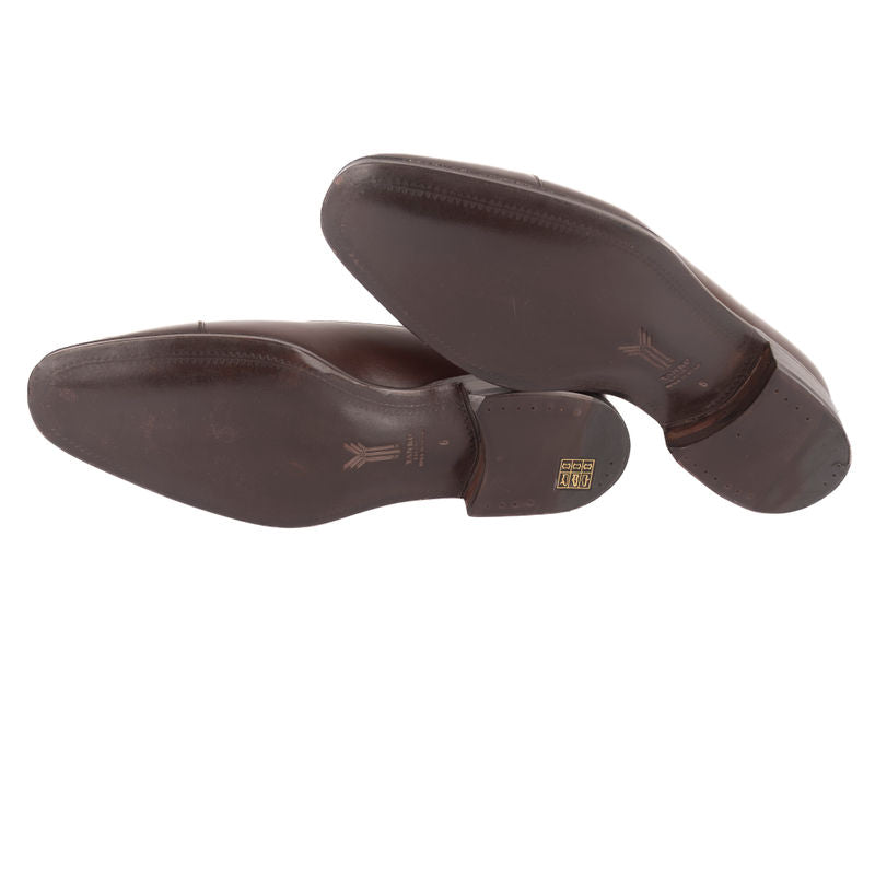 Box Calf Brown Cap Toe Oxfords