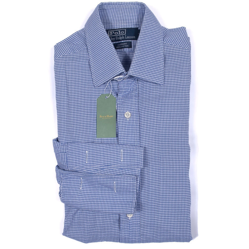 Polo Ralph Lauren Blue Houndstooth Shirt