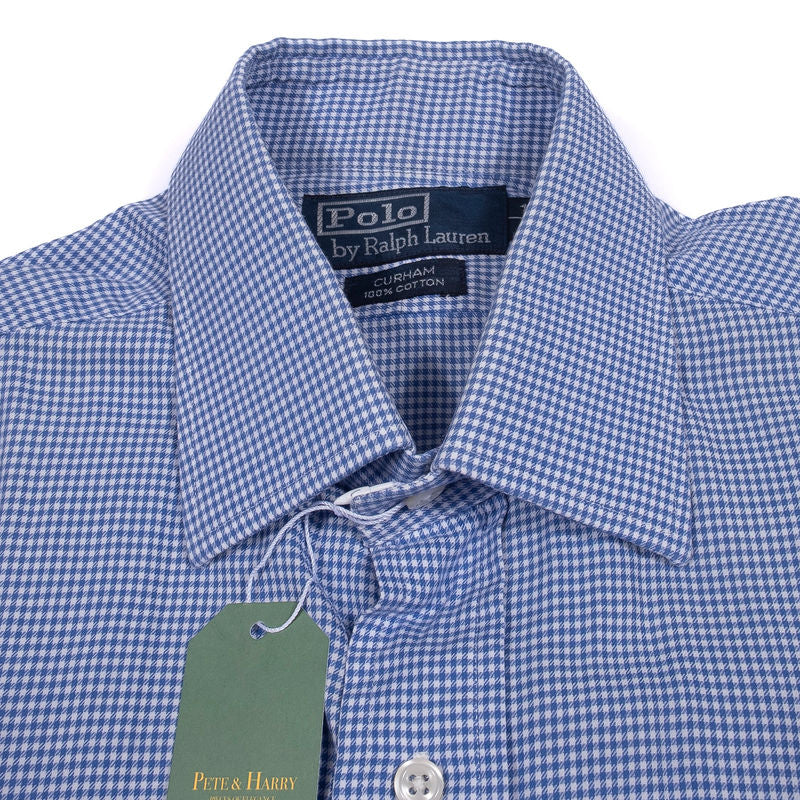 Polo Ralph Lauren Blue Houndstooth Shirt