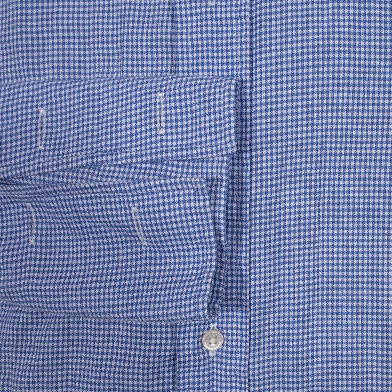 Polo Ralph Lauren Blue Houndstooth Shirt