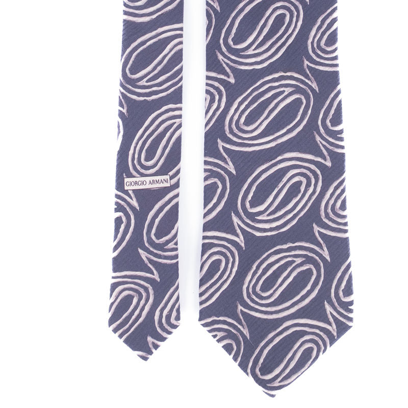 Blue Patterned Tie