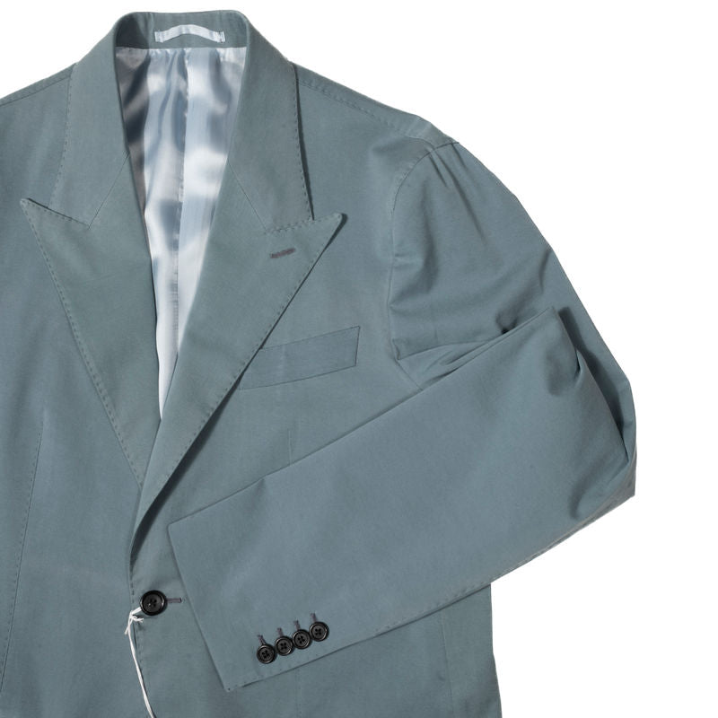 Neapolitan Hand Tailored Petrol Casual Suit Sz 54