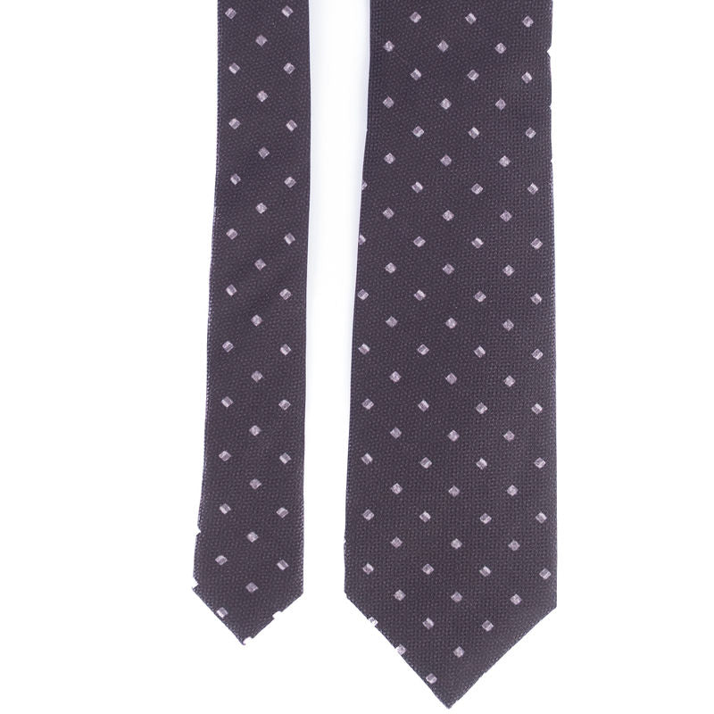 Charcoal Patterned Tie