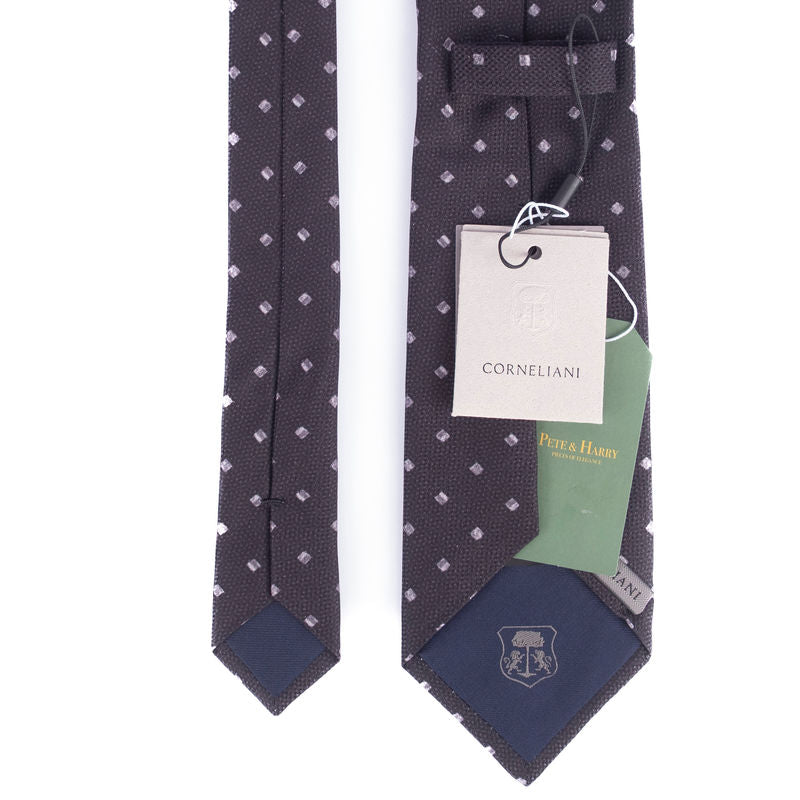 Charcoal Patterned Tie