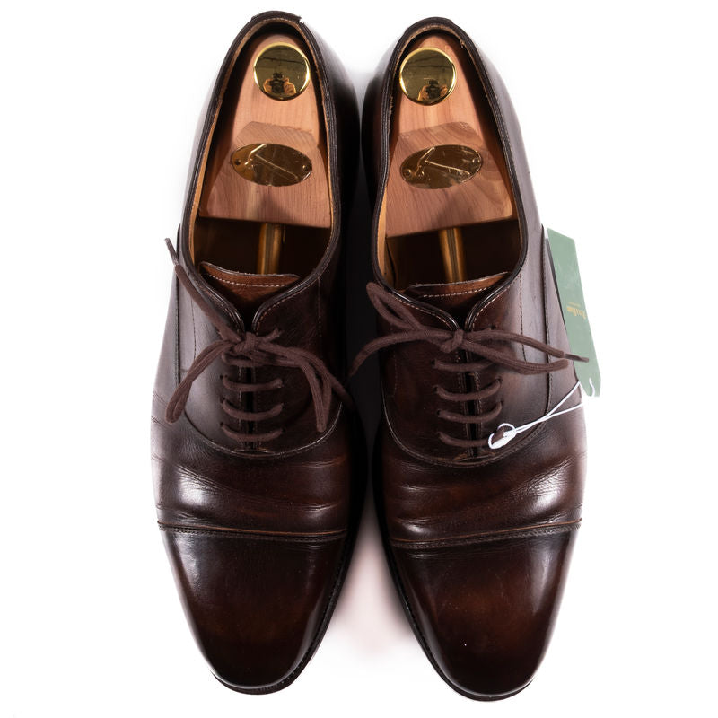 Carlos Santos Burgundy Oxfords