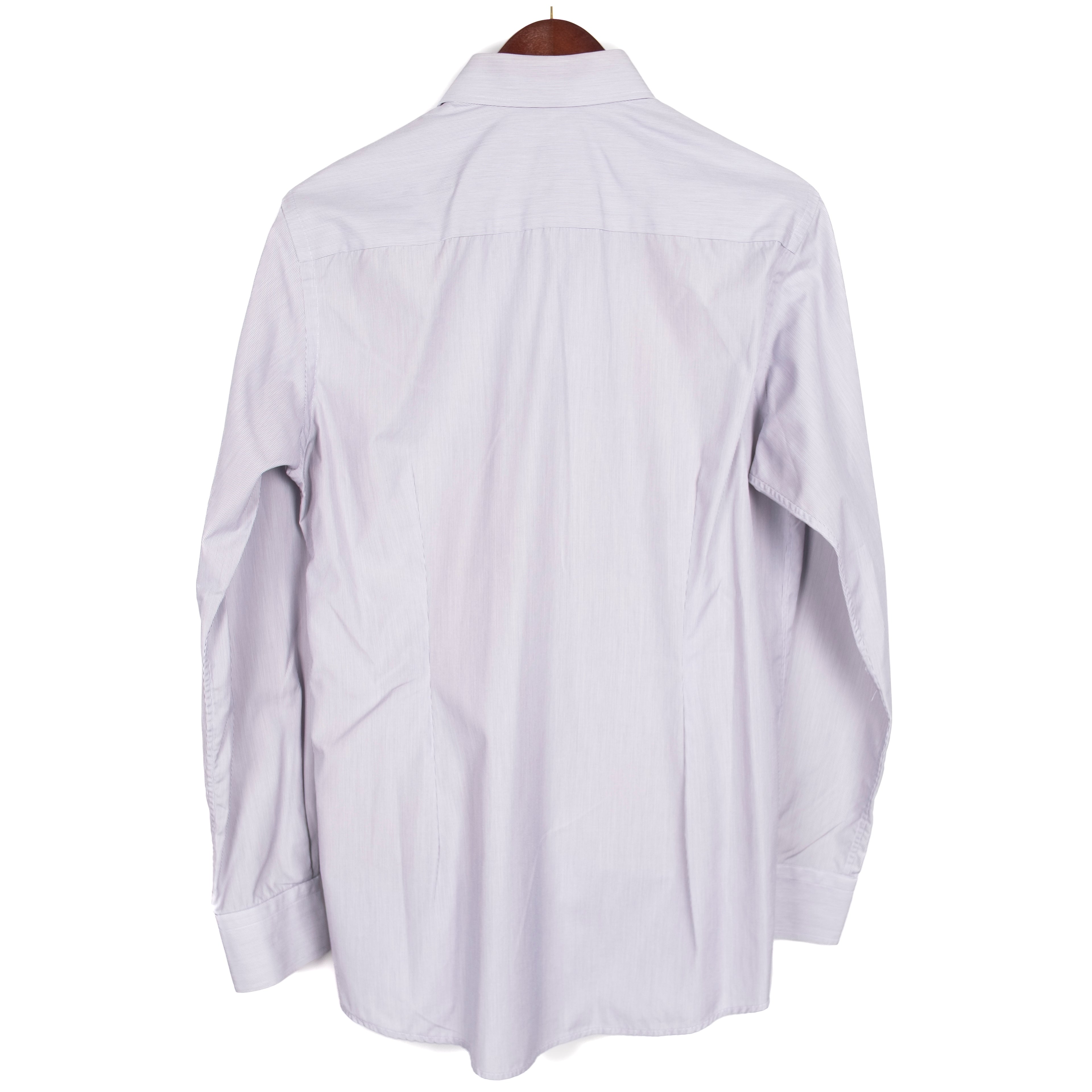 Blue Striped Business Shirt