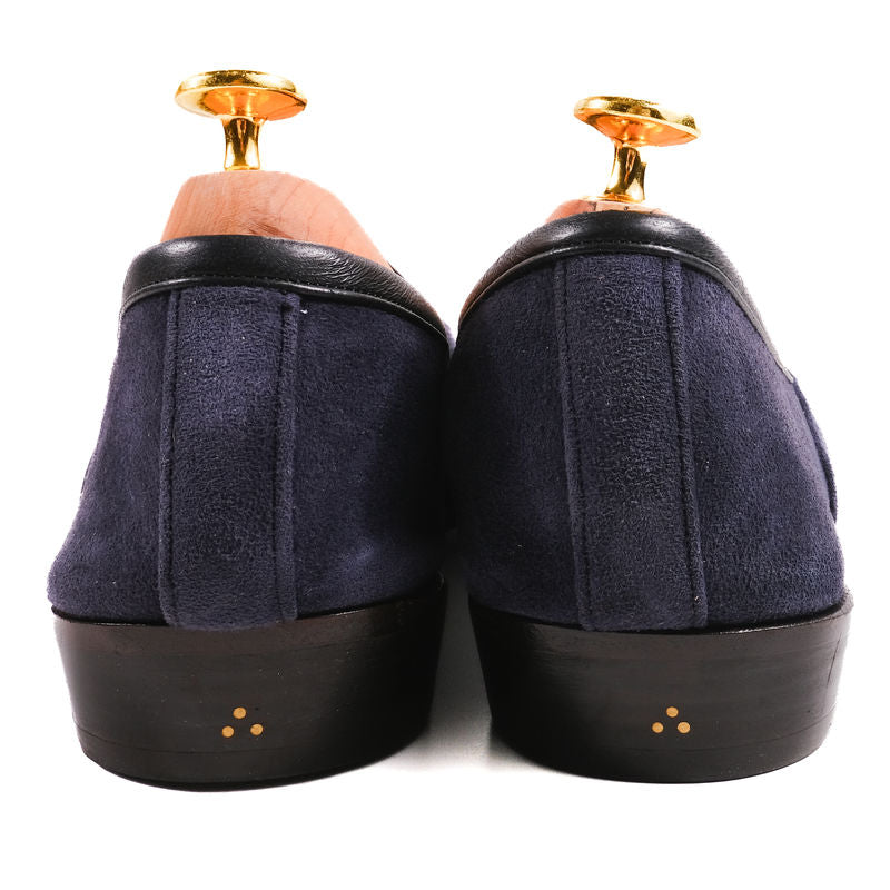 Baudoin & Lange Navy Belgian Loafers