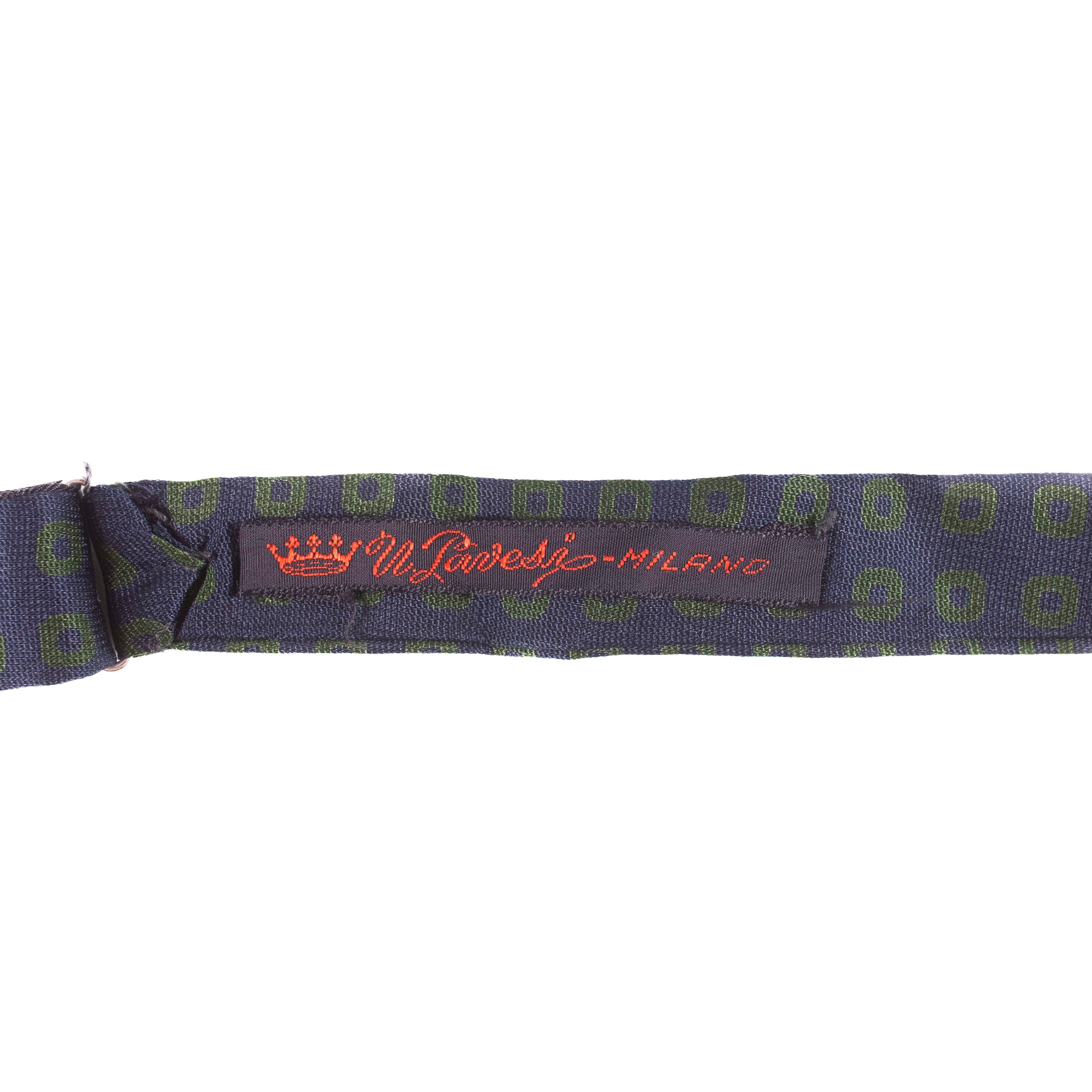 Il Pavesi Milano Navy Bow Tie