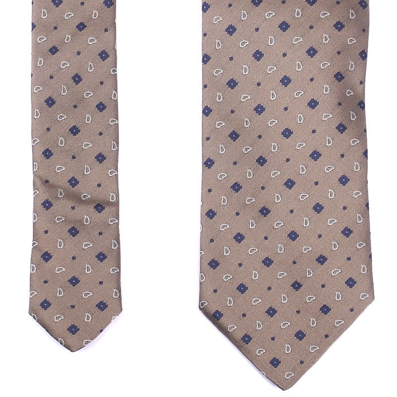 Navy Patterned Tie