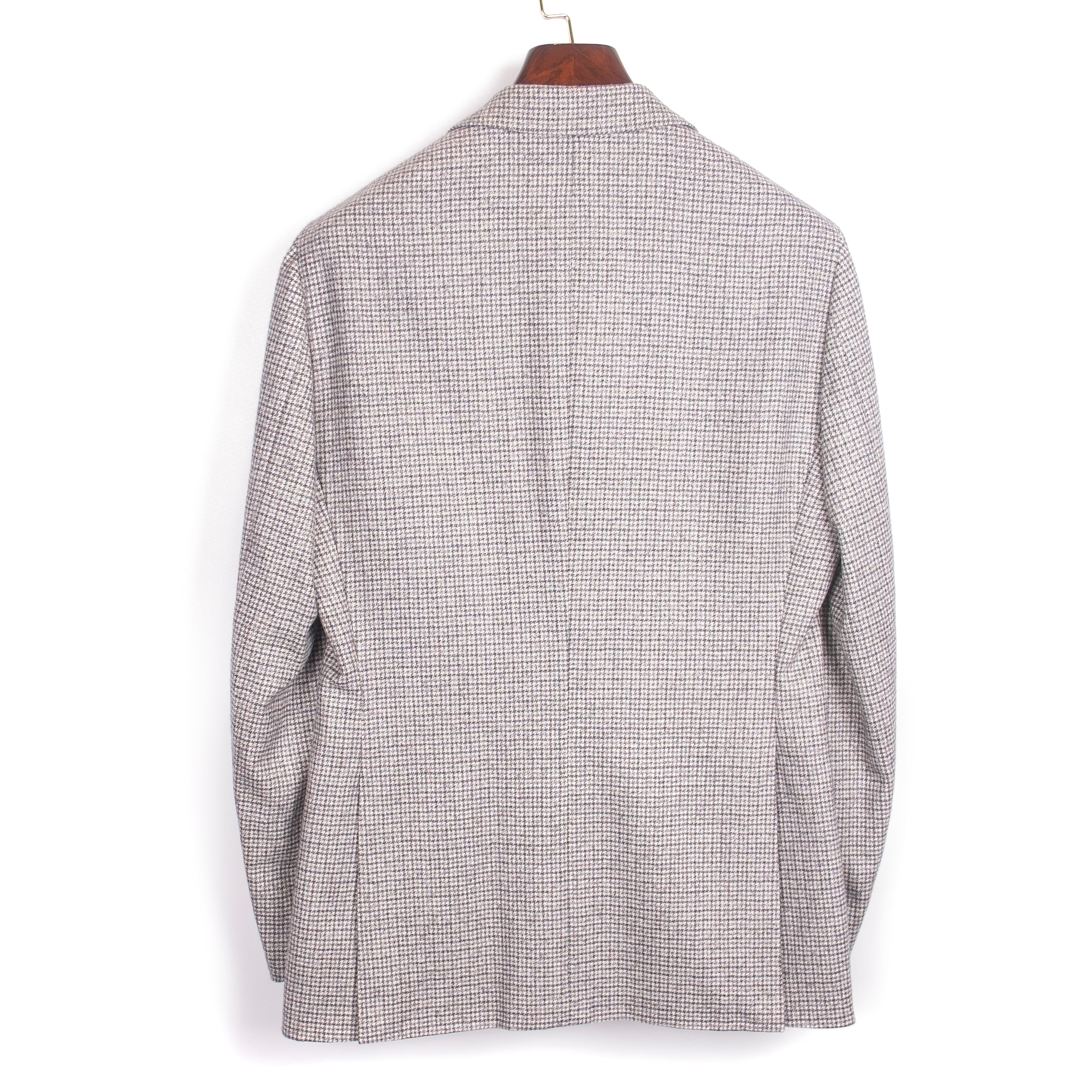 Grey Houndstooth Patch Pocket Sport Coat