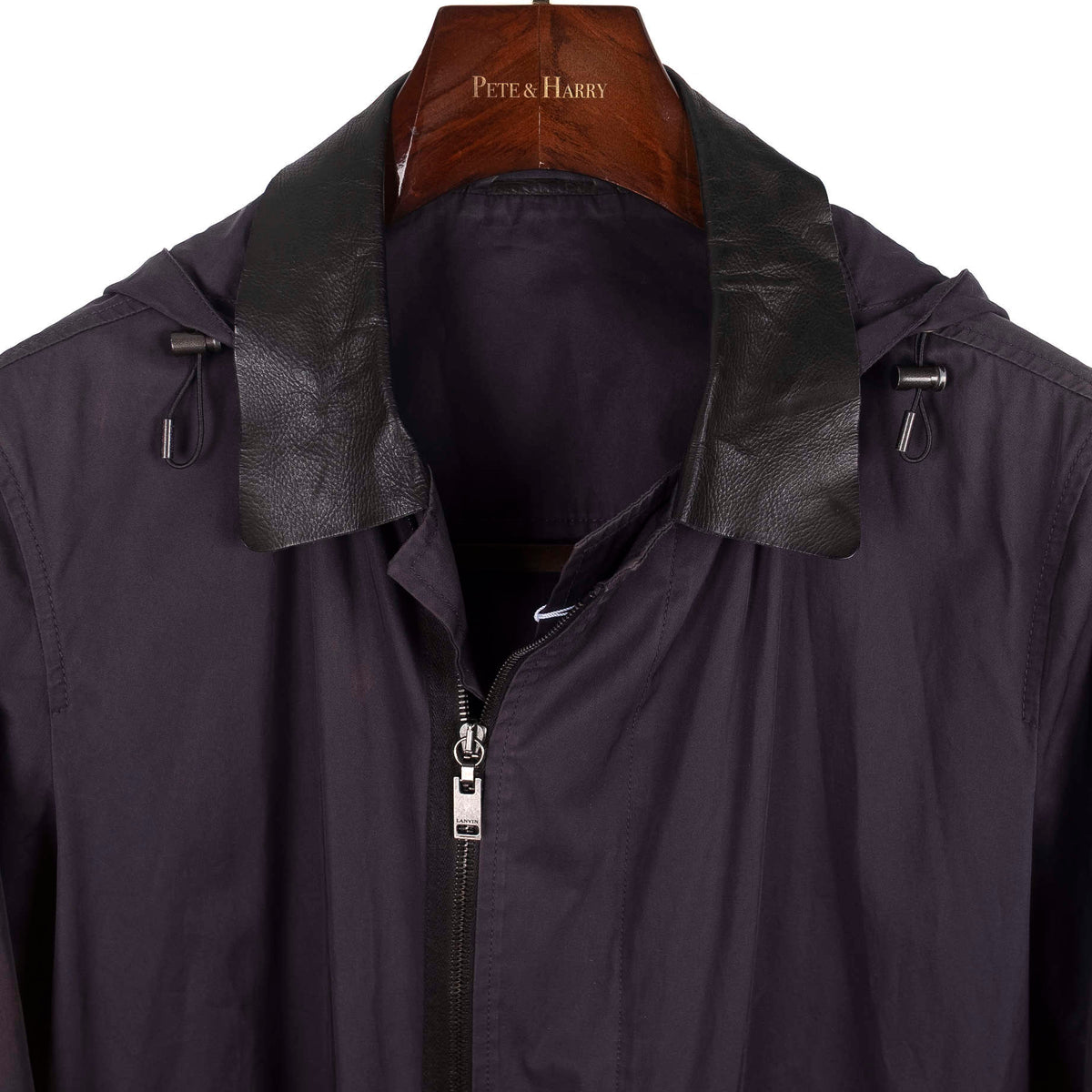 Black Hooded Jacket