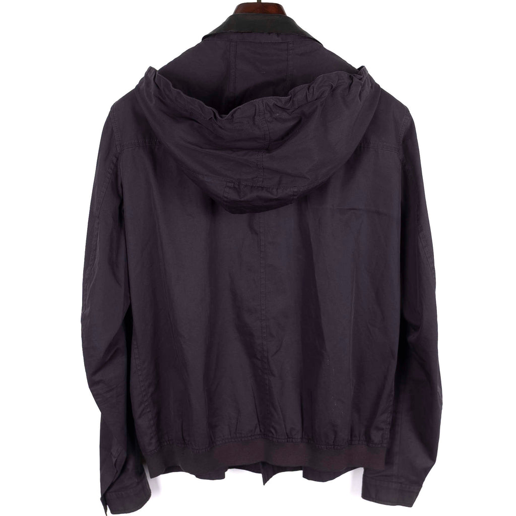 Black Hooded Jacket