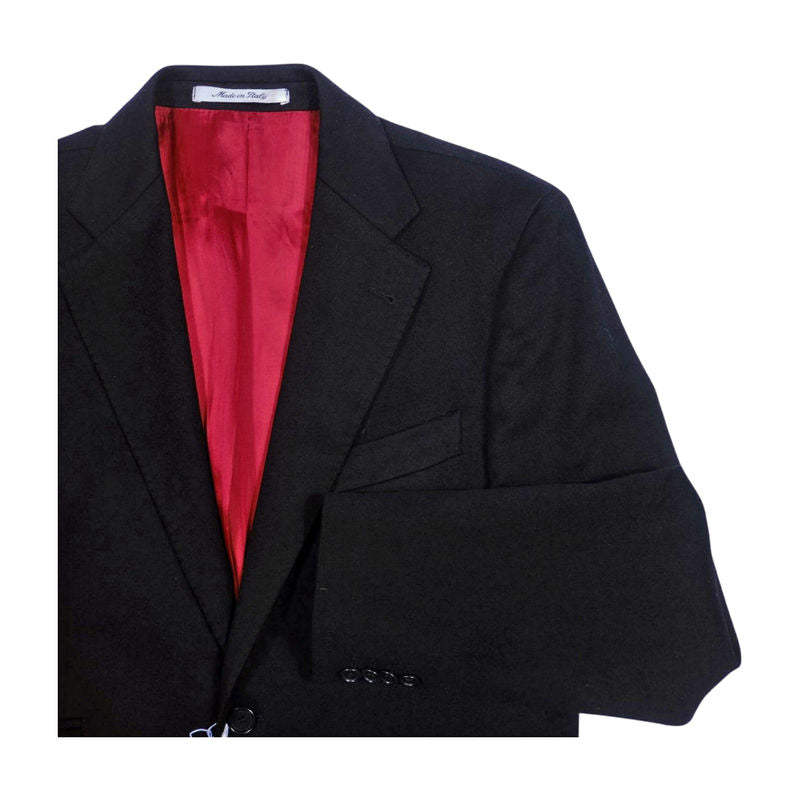 Rose & Born Black Cashmere/Wool Sport Coat
