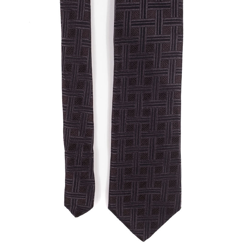 Grey Marimekko Tie