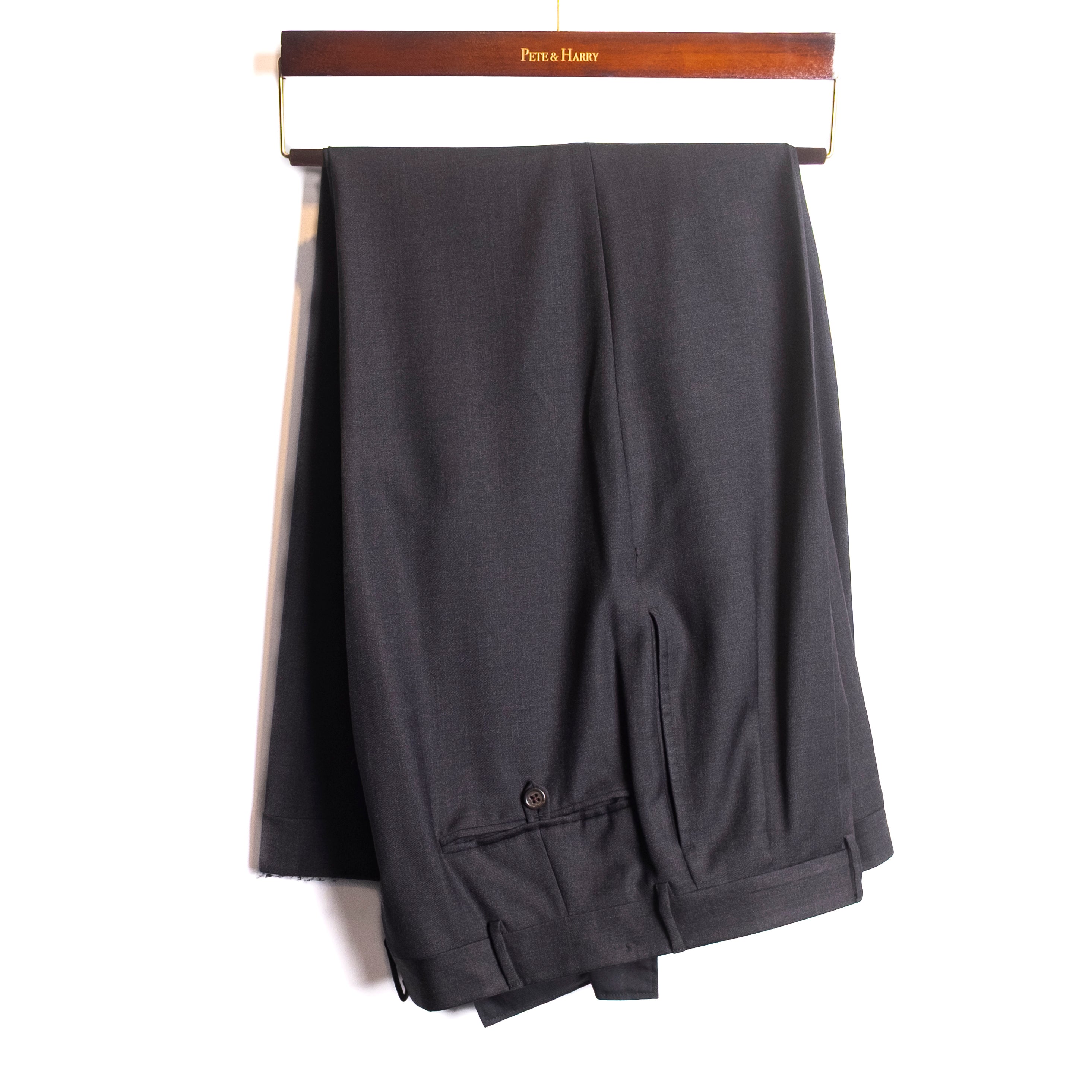 Grey Wool Dress Trouser