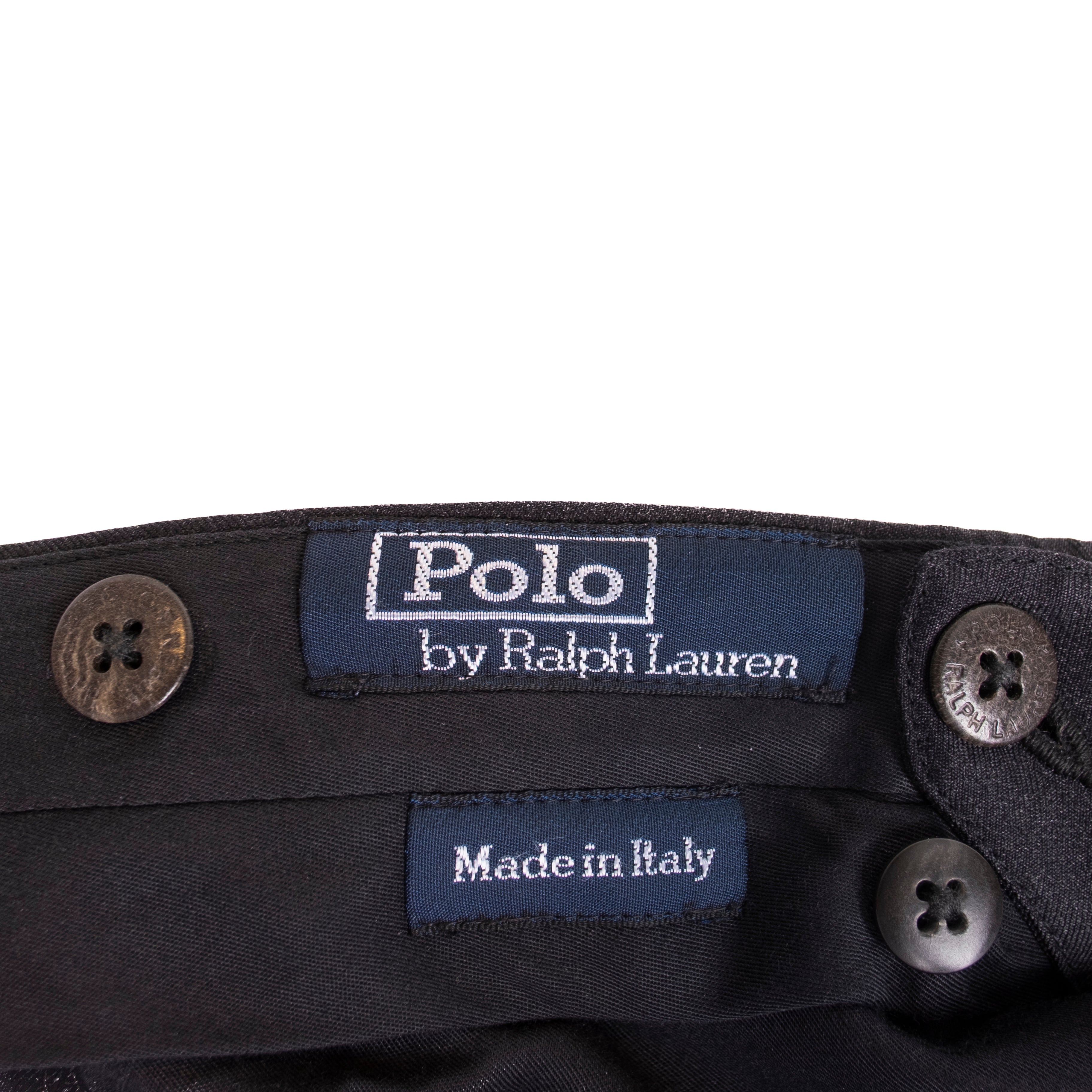 Grey Wool Dress Trouser