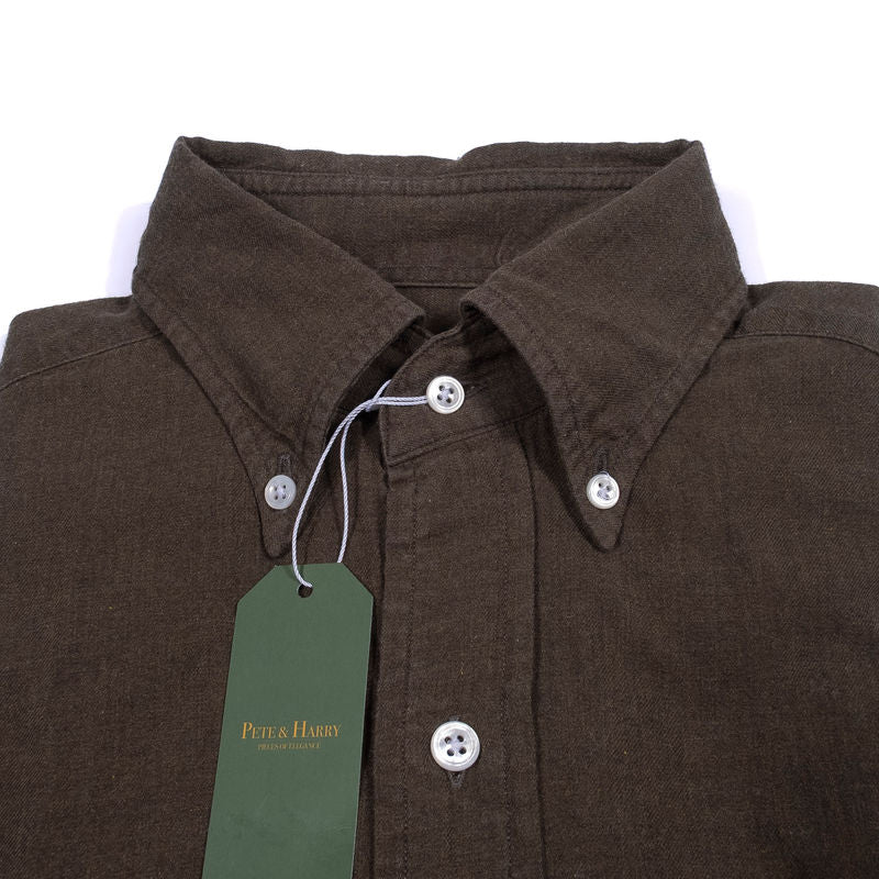 Drake’s Green Buttondown Shirt