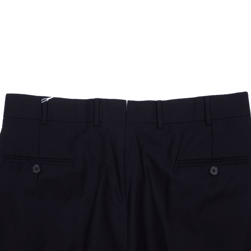 Navy Wool Dress Trouser