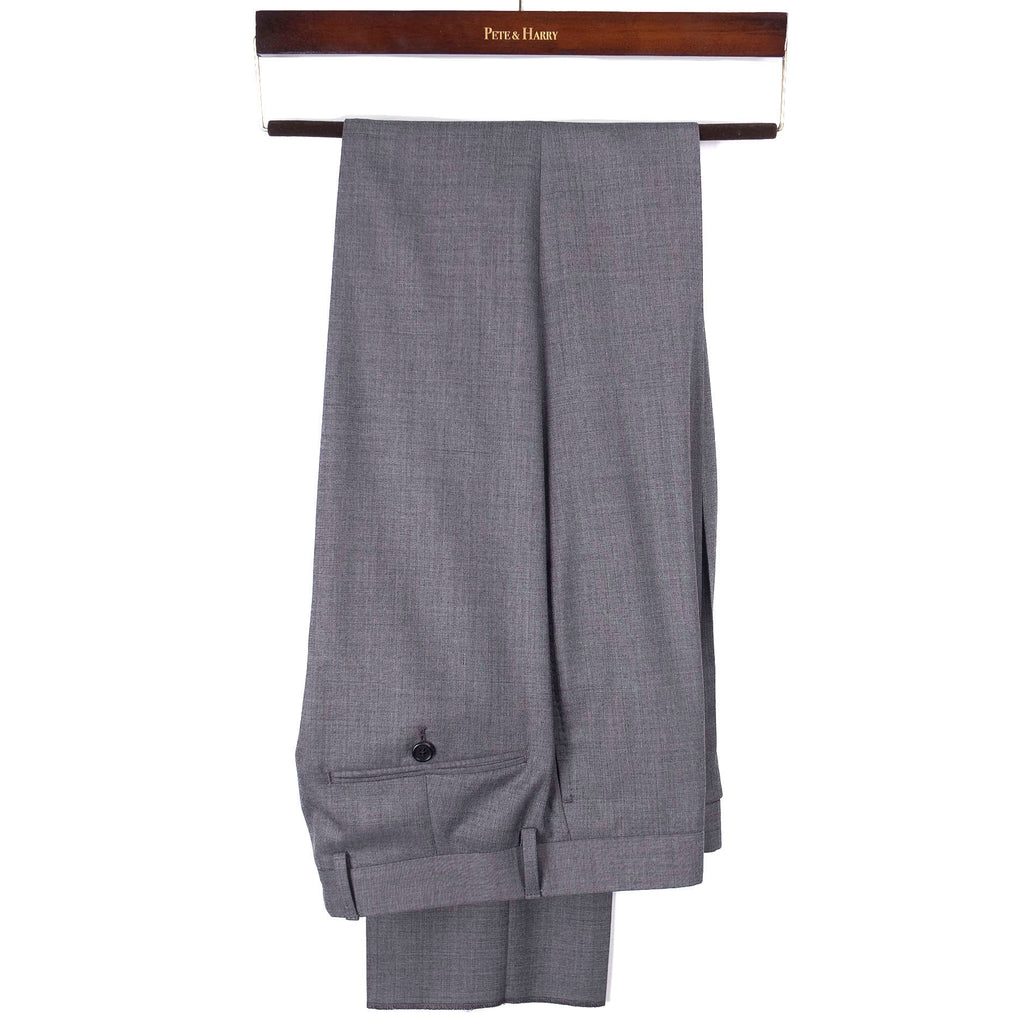 Est Retail Price 20 000 SEK - Eduardo De Simone Grey Notch Lapel, Neapolitan Business Suit Sz 54