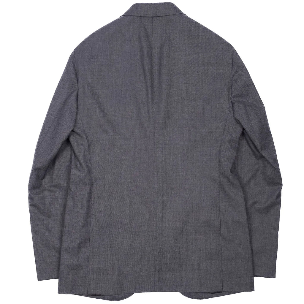 Eduardo De Simone Grey Notch Lapel, Neapolitan Business Suit Sz 50