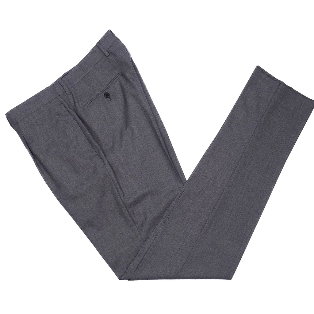 Eduardo De Simone Grey Notch Lapel, Neapolitan Business Suit Sz 50