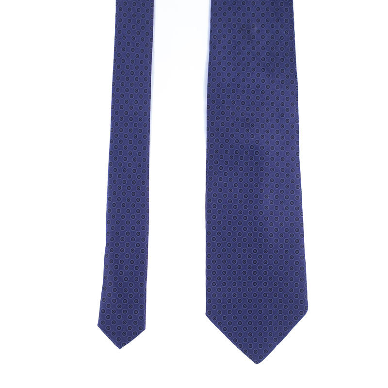 Blue Medallion Tie
