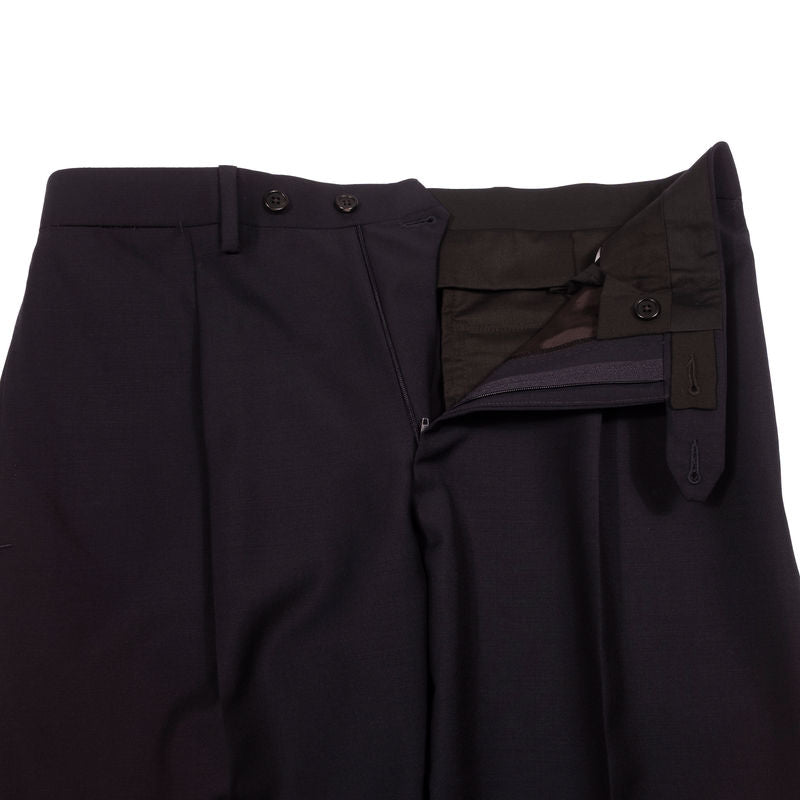 Est Retail Price 20 000 SEK - Neapolitan Hand Tailored Navy Peak Lapel Business Suit Sz 54