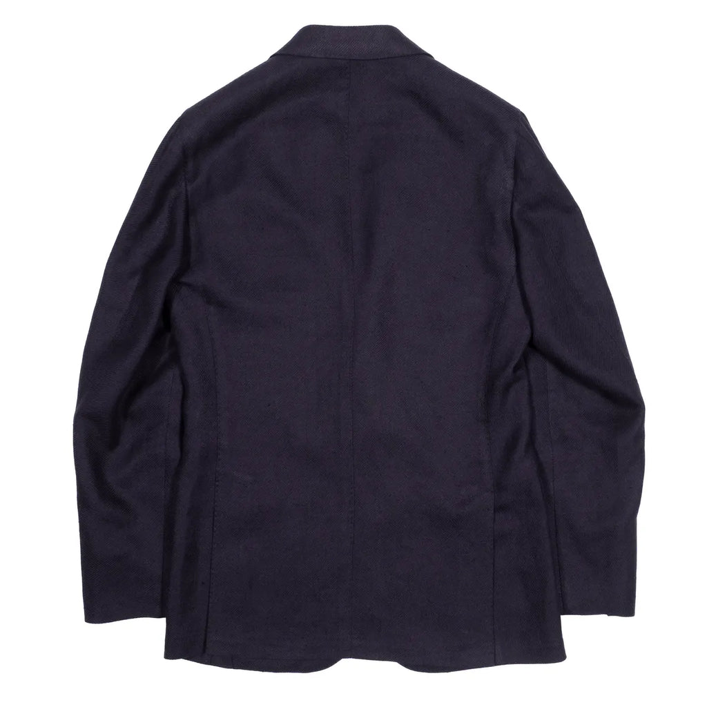 Neapolitan Hand Tailored Navy Sport Coat Sz 54