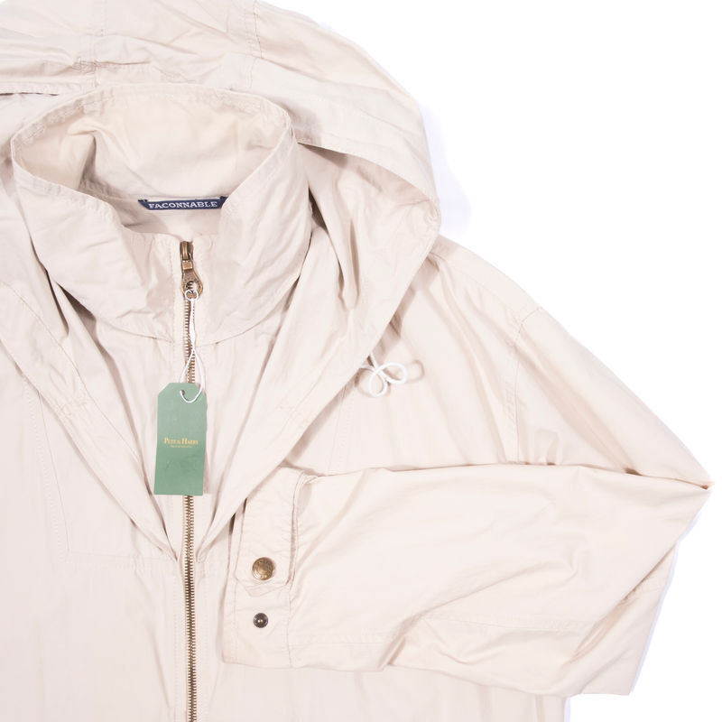 Faconnable Beige Hooded Jacket
