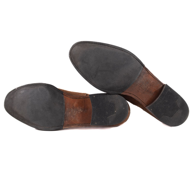 Carmina Brown Suede Adelaide Oxford