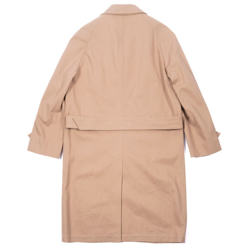 Neapolitan Hand Tailored Khaki Raglan Cotton Coat