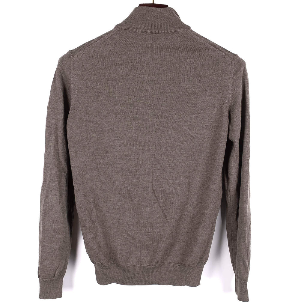 Grey Half Zip Sweater