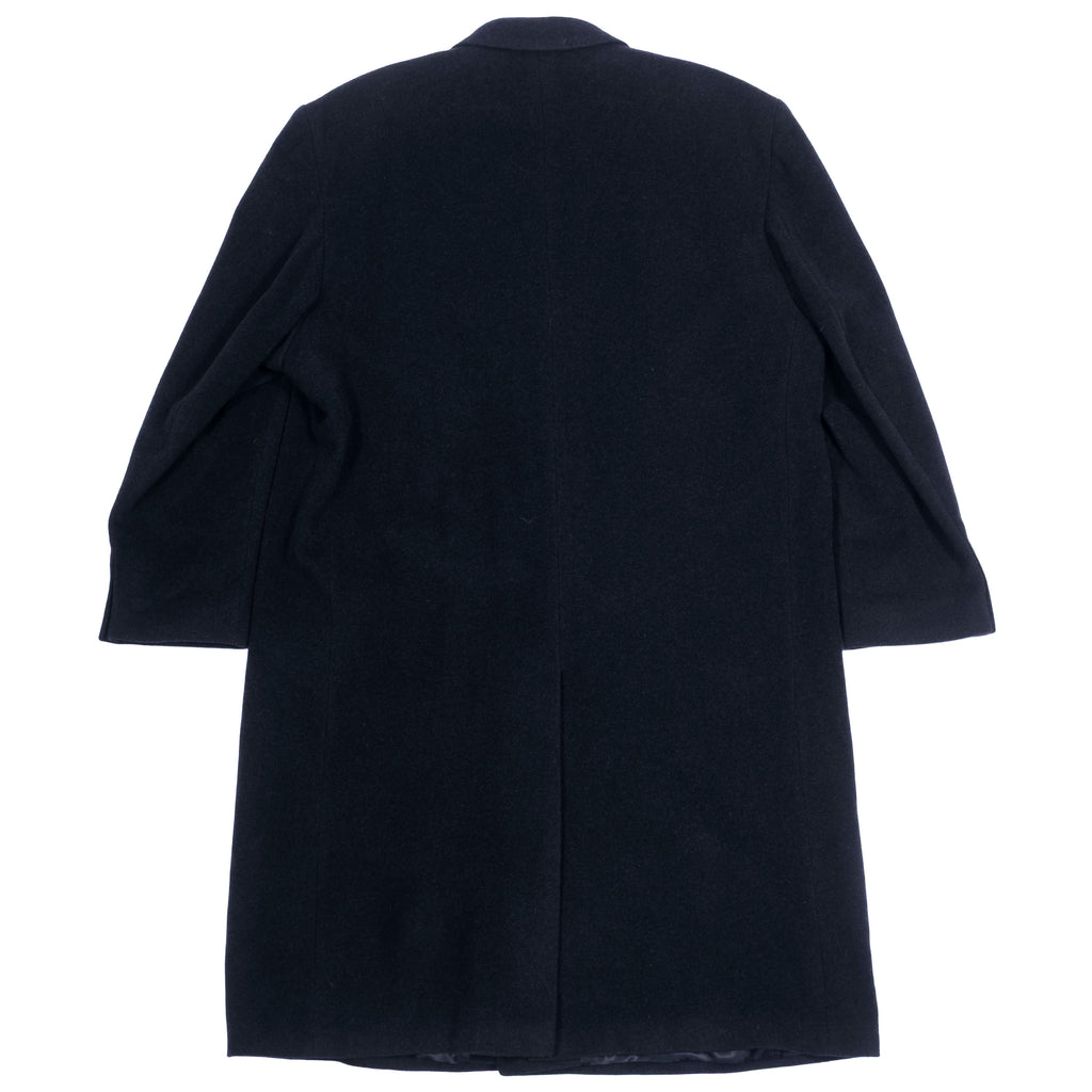 Oscar De La Renta Grey Wool/Cashmere Coat Sz 52