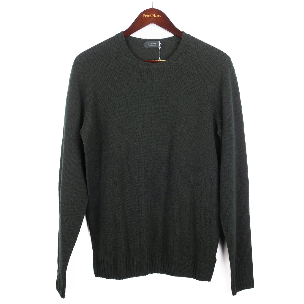 Green Wool Crewneck