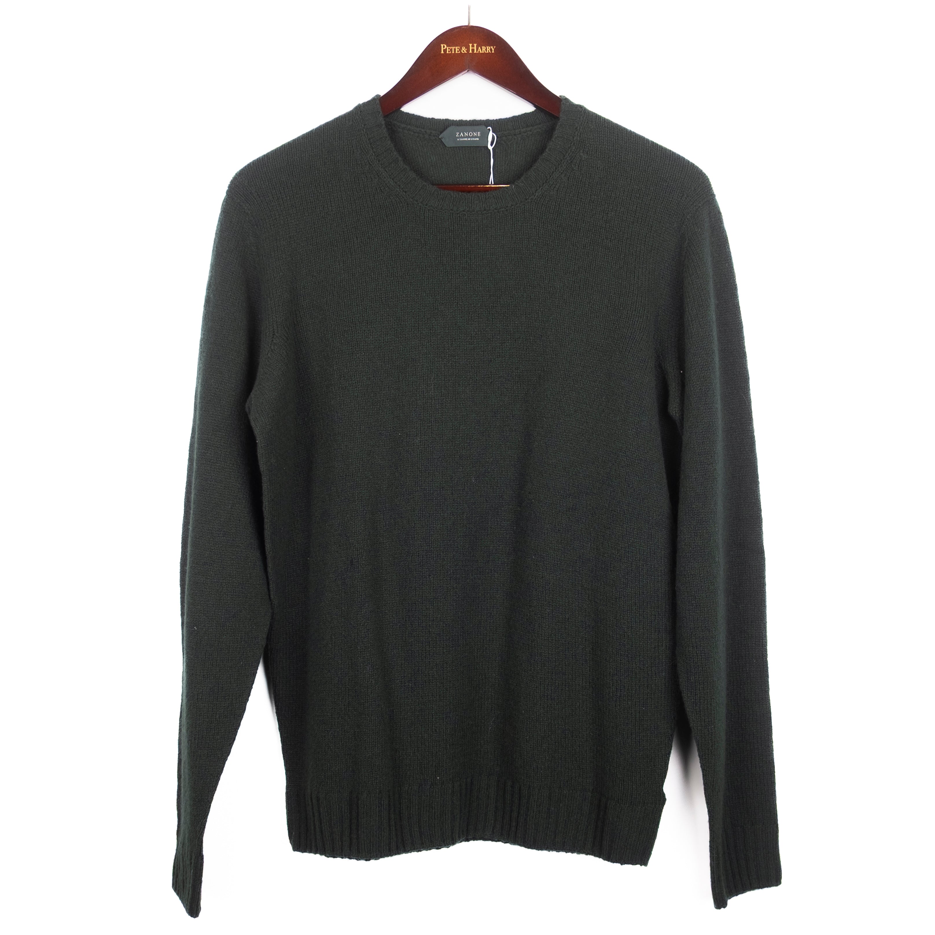Green Wool Crewneck