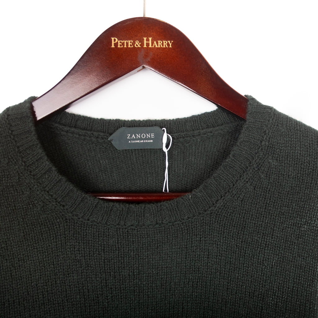 Green Wool Crewneck